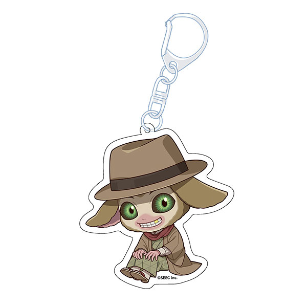 Penguin Parade Tasokare Hotel: Tsubomi Petanko Acrylic Keychain Kiriko