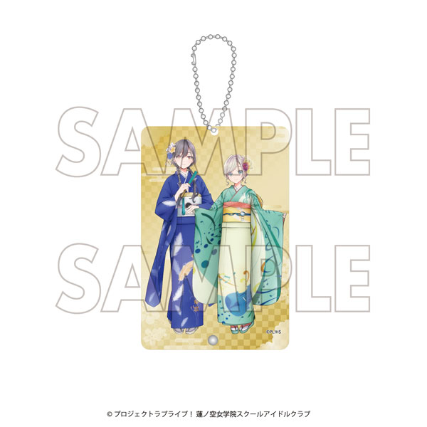 DMM.com Love Live! Hasunosora Girls' High School Idol Club x Kaga Yuzen Collaboration Vol.3 Card Case Edel Note รูปภาพ 1