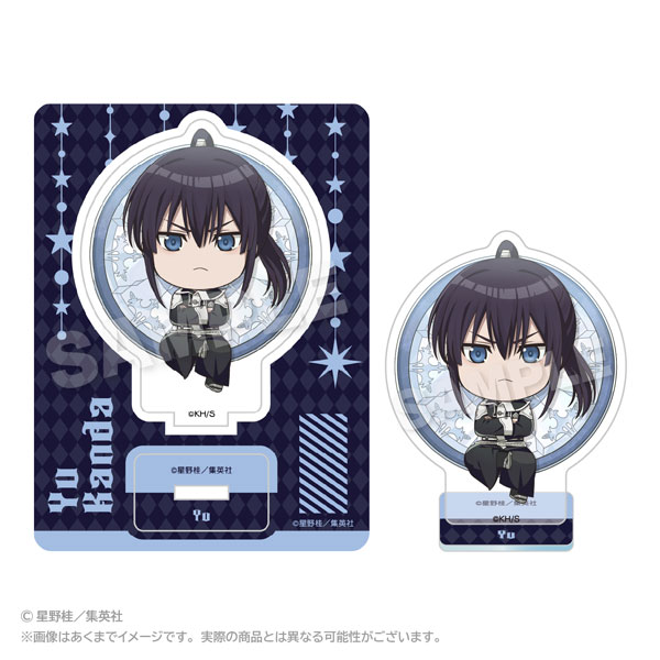 Stella Notes D.Gray-man Mini Chara Acrylic Mascot Marumado ver. Yu Kanda A รูปภาพ 1
