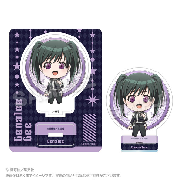 Stella Notes D.Gray-man Mini Chara Acrylic Mascot Marumado ver. Lenalee Lee A รูปภาพ 1
