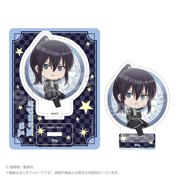 Stella Notes D.Gray-man Mini Chara Acrylic Mascot Marumado ver. Yu Kanda B รูปภาพ 1