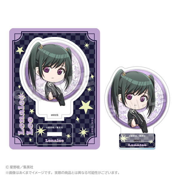 Stella Notes D.Gray-man Mini Chara Acrylic Mascot Marumado ver. Lenalee Lee B รูปภาพ 1