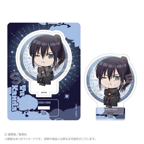 Stella Notes D.Gray-man Mini Chara Acrylic Mascot Marumado ver. Yu Kanda C รูปภาพ 1