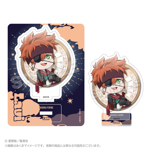 Stella Notes D.Gray-man Mini Chara Acrylic Mascot Marumado ver. Lavi C รูปภาพ 1