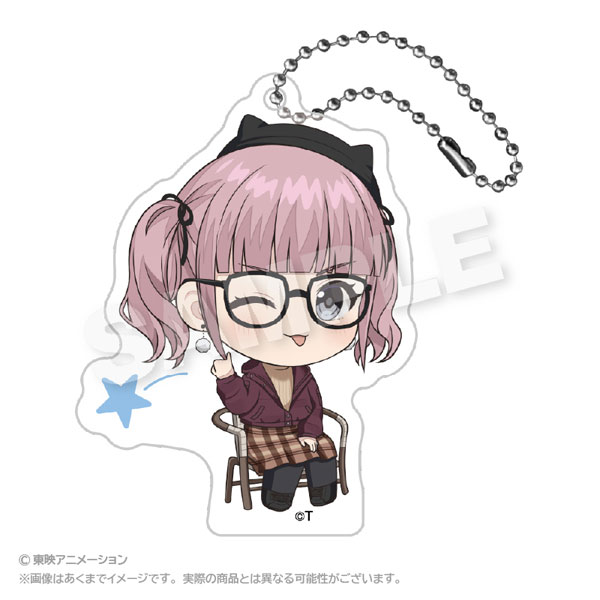 Stella Notes Girls Band Cry Famous Scene Acrylic Keychain Hina