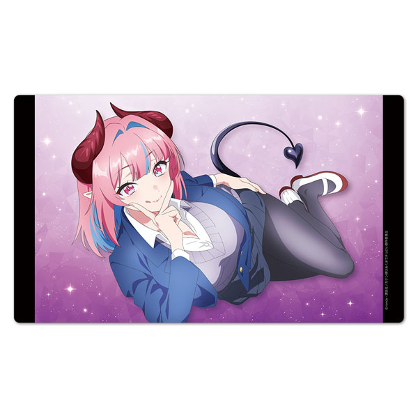 Azu Maker TV Anime "Mistress Kanan Is Devilishly Easy" Character Rubber Mat Kanan Takakiyo Nesoberi ver. 이미지 1