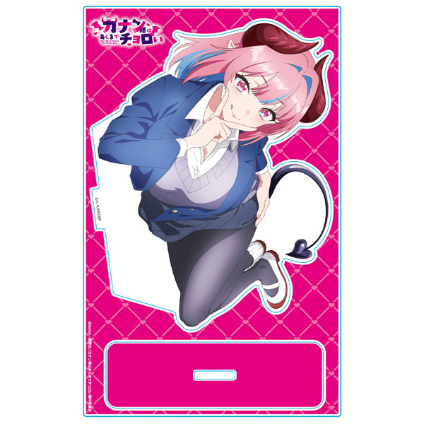 Azu Maker TV Anime "Mistress Kanan Is Devilishly Easy" Acrylic Chara Stand Kanan Takakiyo Nesoberi ver. รูปภาพ 1