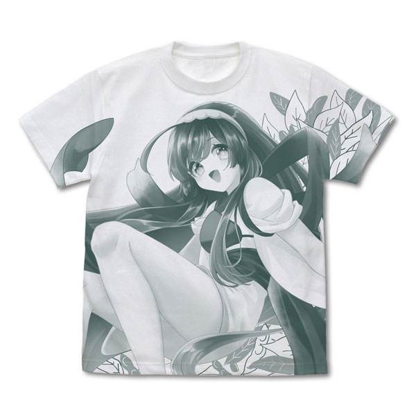 himori records Tohoku Zunko Zundamon Tohoku Zunko All Print T-shirt /WHITE-M รูปภาพ 1