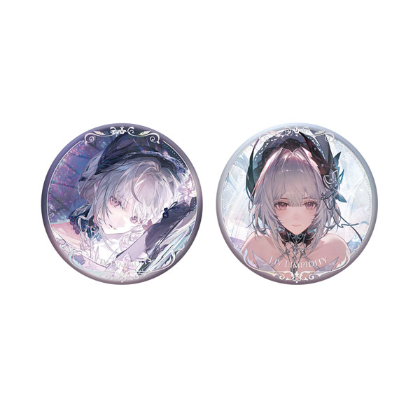 KURO GAMES [Exclusive Sale] Punishing: Gray Raven Coating Reflective Badge Set Liv: Limpidity - Fluttering Ballet