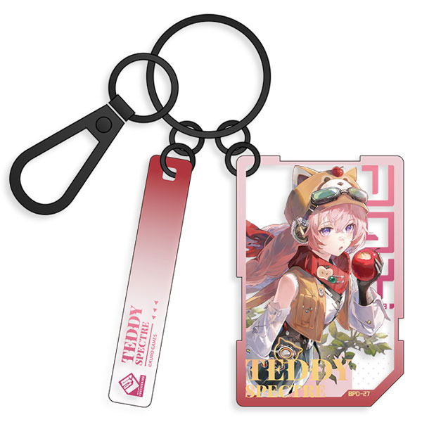 KURO GAMES [Exclusive Sale] Punishing: Gray Raven Coating Acrylic Charm Teddy: Spectre - Poetic Journey