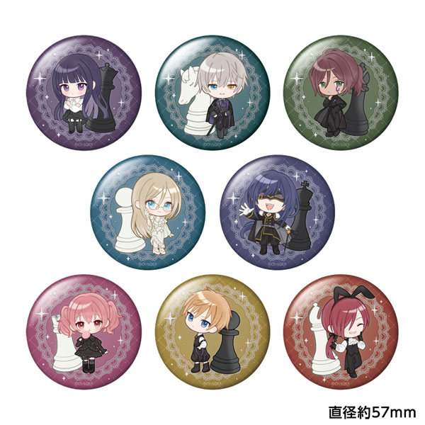 Caravan Inu x Boku SS Trading Matte Tin Badge 8Pack BOX รูปภาพ 1