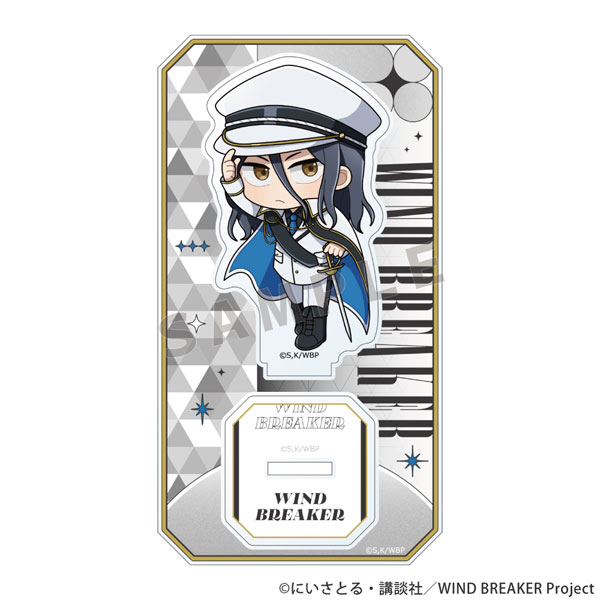 Parflette [WIND BREAKER] Acrylic Stand (Kyoutarou Sugishita / Military Coordinate)