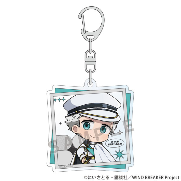 Parflette [WIND BREAKER] Acrylic Keychain (Hajime Umemiya / Military Coordinate)