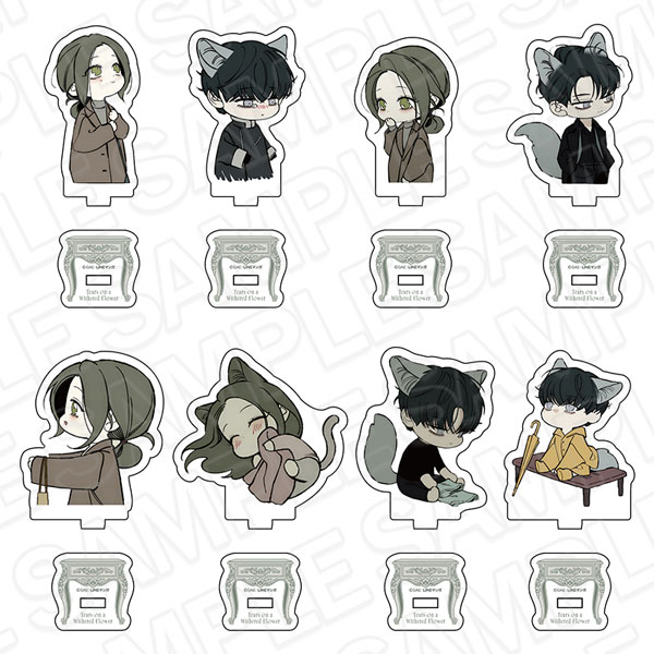 Contents Seed Tears on a Withered Flower Mini Acrylic Stand (Random) 8 Item Set image 1