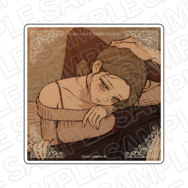 Contents Seed Tears on a Withered Flower Acrylic Coaster Na Hae-soo รูปภาพ 1