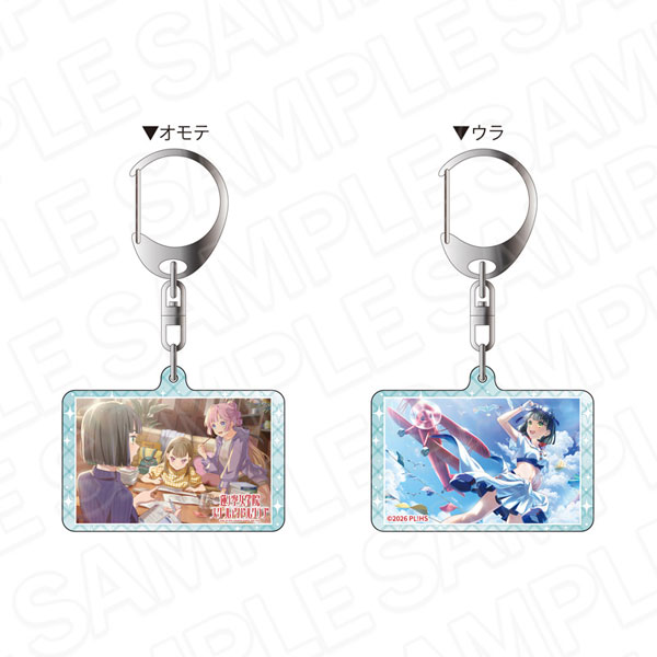 Contents Seed Love Live! Hasunosora Girls' High School Idol Club Double-sided Keychain Ginko Momose Ao no Tsubame ver.