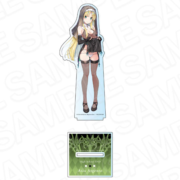 Contents Seed 하이스쿨 D x D 데카 아크릴 스탠드 아시아 아르젠토 서큐버스 & 수녀 ver. 이미지 1