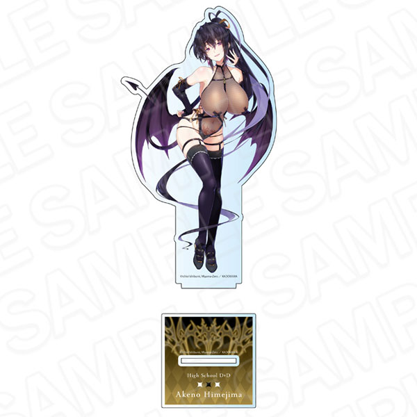 Contents Seed High School D x D Deka Acrylic Stand Akeno Himejima Succubus & Nun ver. 画像 1