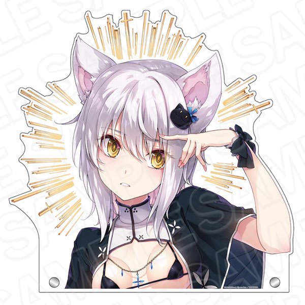 Contents Seed High School D x D Jumbo Diecut Acrylic Board Koneko Toujou Succubus & Nun ver. รูปภาพ 1