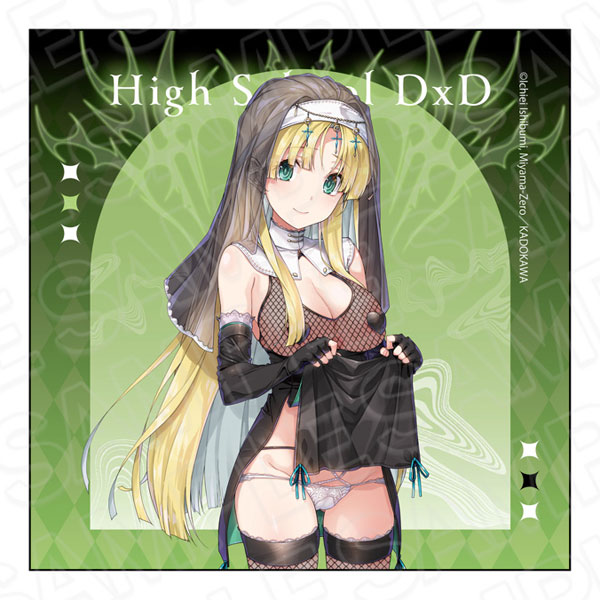 Contents Seed 하이스쿨 DxD 마이크로파이버 클로스 아시아 아르젠토 서큐버스 & 수녀 ver. 이미지 1