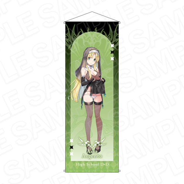 Contents Seed High School D x D Jumbo Wall Scroll Asia Argento Succubus & Nun ver.