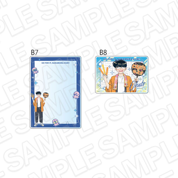 Contents Seed TV Animation "Ganbare! Nakamura-kun!!" Hard Card Case Set Okuto Nakamura Otaku ver. 画像 1