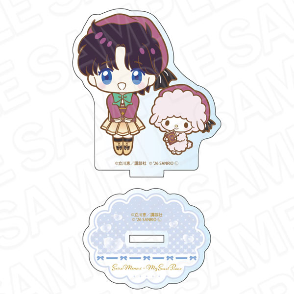 Contents Seed Saint Tail x Sanrio Characters Acrylic Figure Seira Mimori x My Sweet Piano 画像 1