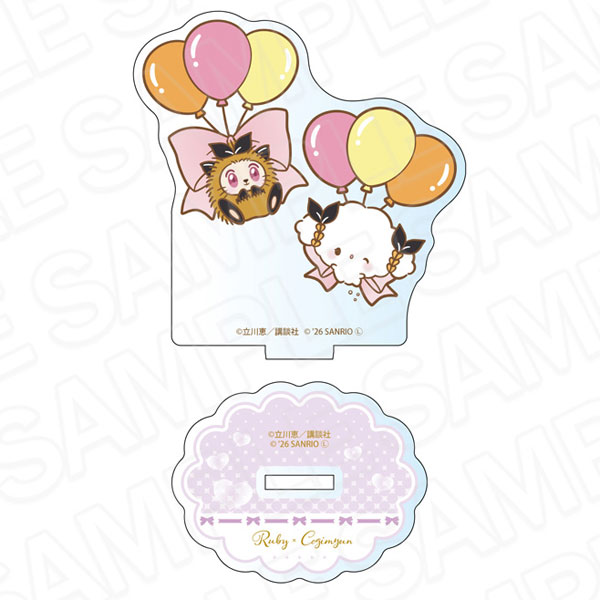 Contents Seed Saint Tail x Sanrio Characters Acrylic Figure Ruby x Cogimyun 画像 1