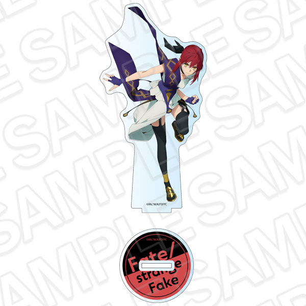 Contents Seed TV Anime "Fate/strange Fake" Acrylic Figure True Rider รูปภาพ 1