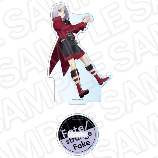 Contents Seed TV Anime "Fate/strange Fake" Acrylic Figure True Caster รูปภาพ 1