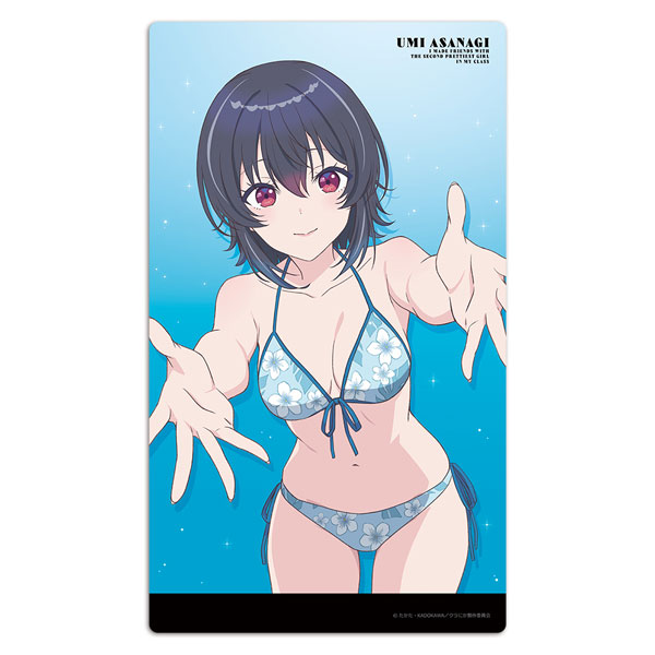 Azu Maker I Became Friends with the Second Cutest Girl in My Class Character Rubber Mat Umi Asanagi Swimsuit ver. 이미지 1