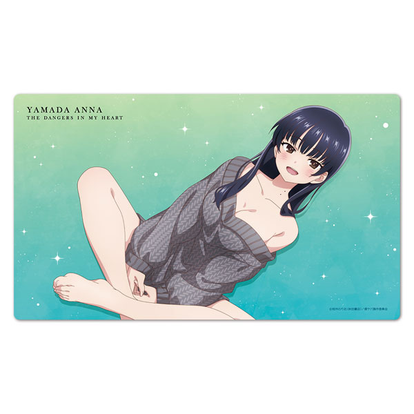 Azu Maker Boku no Kokoro no Yabai Yatsu Character Rubber Mat Anna Yamada Sweater ver. 이미지 1