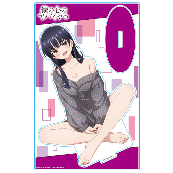 Azu Maker Boku no Kokoro no Yabai Yatsu Acrylic Chara Stand Anna Yamada Sweater ver. 画像 1