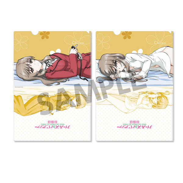Hobby Stock Girls und Panzer das Finale Clear File Set Chiyo Shimada Sleeping Together ver. 이미지 1