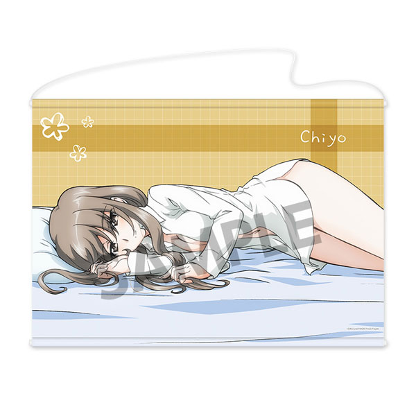 Hobby Stock Girls und Panzer das Finale B2 Wall Scroll Chiyo Shimada Sleeping Together B ver. 画像 1