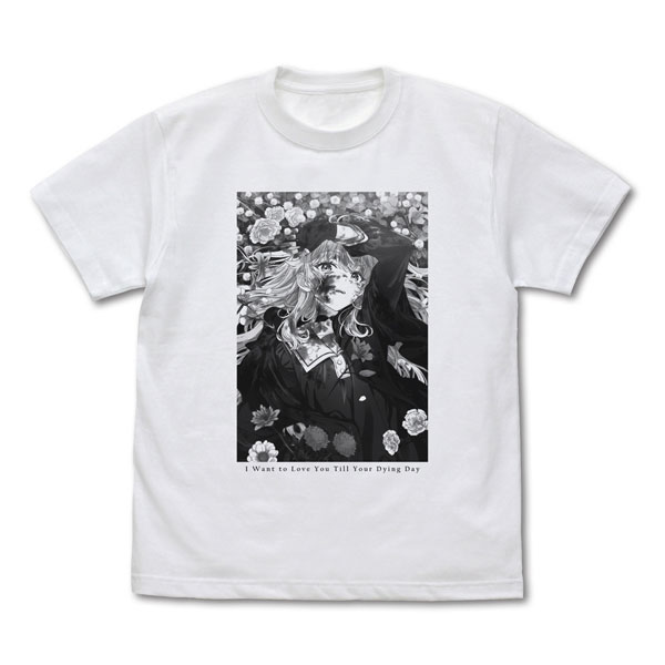 COSPA TV Anime "I Want to Love You Till Your Dying Day" Mimi Kagari T-shirt /WHITE-L รูปภาพ 1