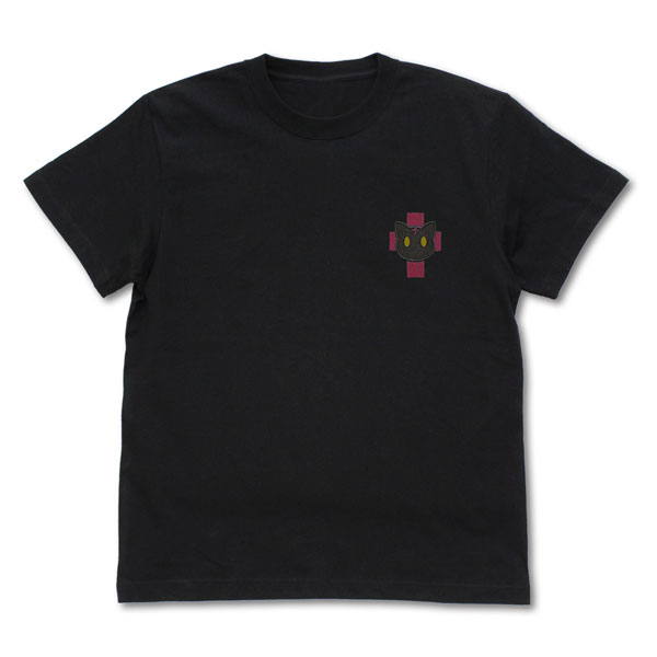 COSPA KonoSuba Chomusuke One Point Embroidery T-shirt /BLACK-L รูปภาพ 1