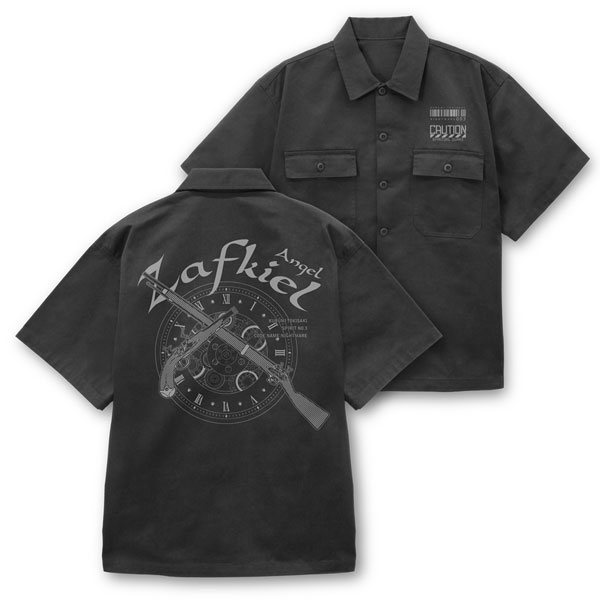 COSPA Date A Live V Zafkiel Work Shirt /GRAY-XXL