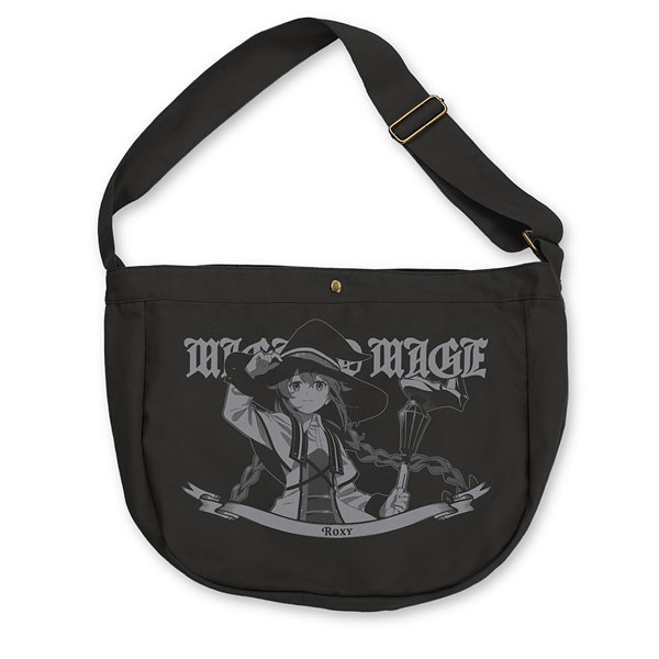 COSPA Anime "Mushoku Tensei: Jobless Reincarnation III -Isekai Ittara Honkidasu-" ROXY Newspaper Bag /BLACK รูปภาพ 1
