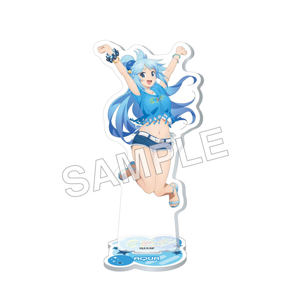 TV Anime KONOSUBA -God's Blessing on This Wonderful World! Acrylic Stand Figure Colorful Ver. - Aqua