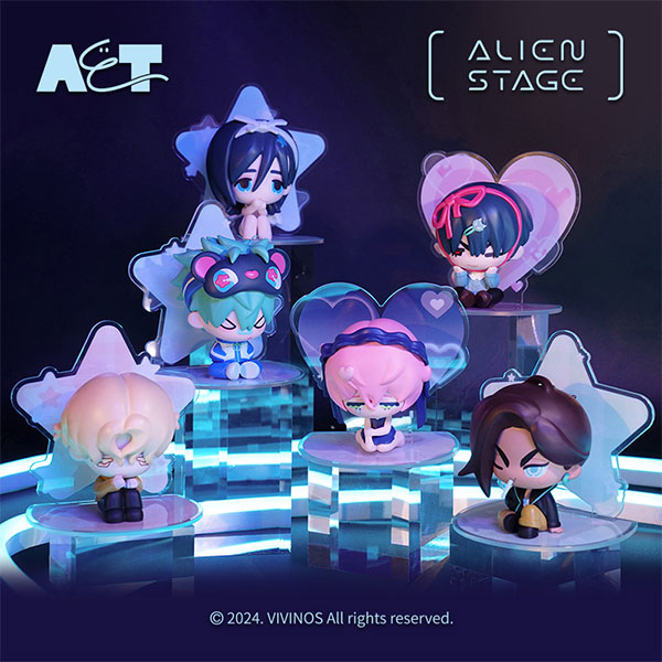AET ALIEN STAGE Free Stage Series ฟิกเกอร์สุ่ม 6Pack BOX รูปภาพ 1