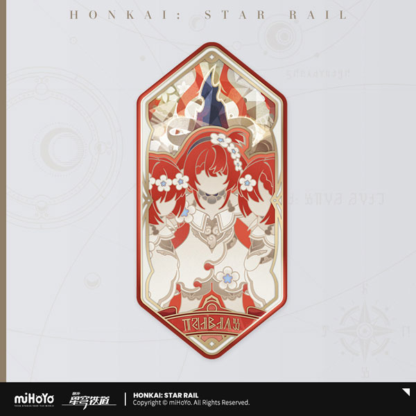 miHoYo Honkai: Star Rail As I've Written Series Tin Badge Tribbie