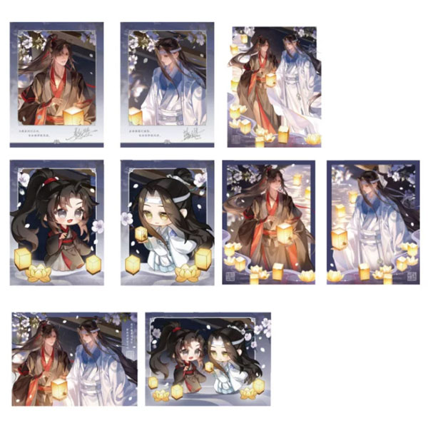 QINGCANG Anime "Mo Dao Zu Shi" You Hua Ying Ver. Trading Card 9pc. BOX