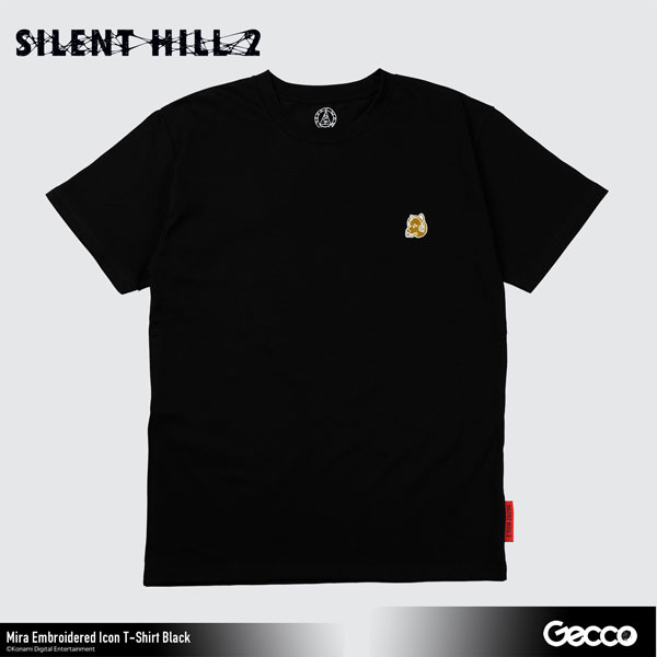 SILENT HILL 2/ Mira Embroidery Icon T-shirt (Black) XL