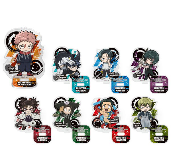Deforme Jujutsu Kaisen The Culling Game Trading Acrylic Stand 8Pack BOX