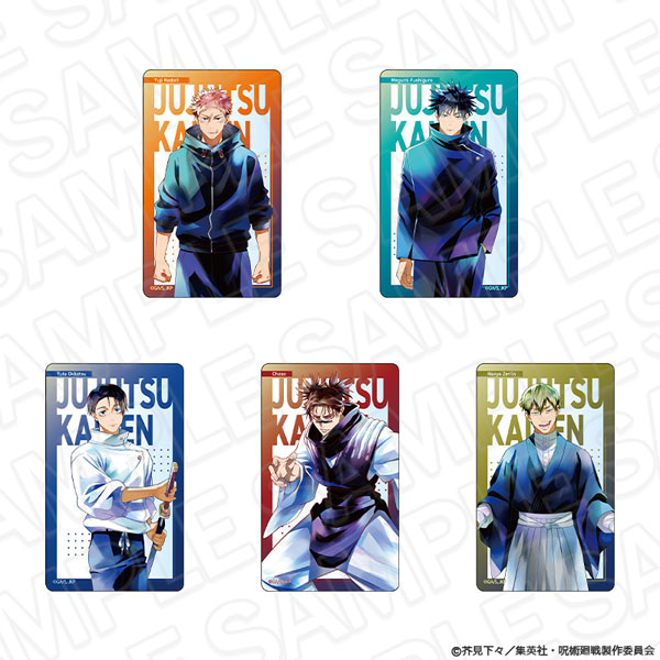 TV Anime "Jujutsu Kaisen" "The Culling Game" Clear Card (Random) PALE TONE series 5 Item Set