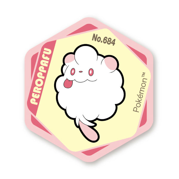 Pokemon Honeycomb Acrylic Magnet vol.11 Swirlix