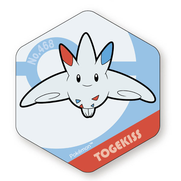Pokemon Honeycomb Acrylic Magnet BIG vol.8 Togekiss