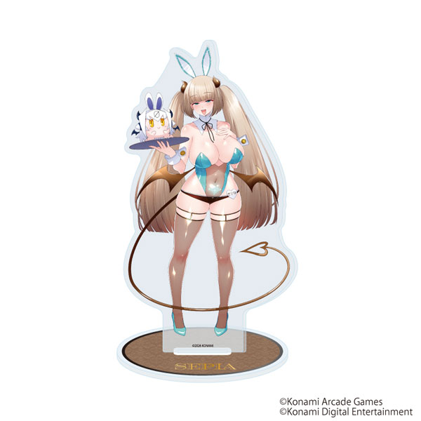 Acrylic Stand "Bomber Girl" 06/ Sepia (New Illustration)