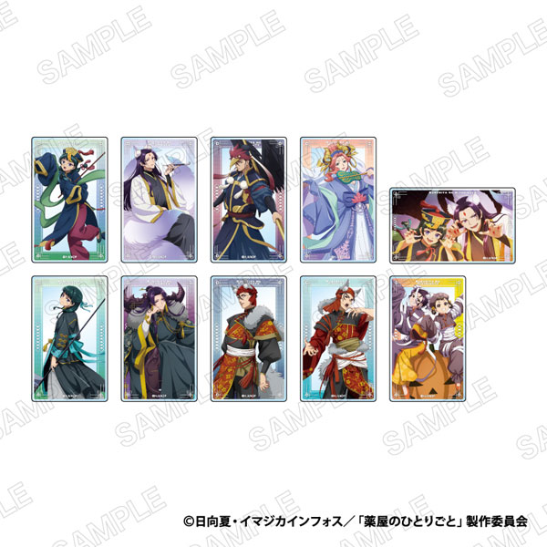 TV Anime "The Apothecary Diaries" Trading Acrylic Card 10Pack BOX